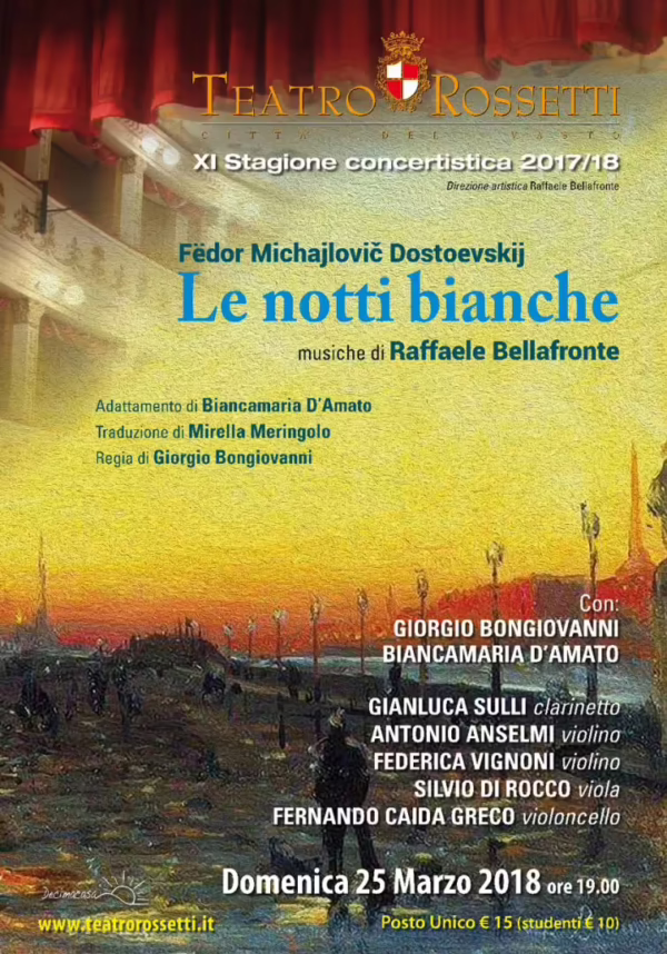 Manifesto Le notti bianche 1